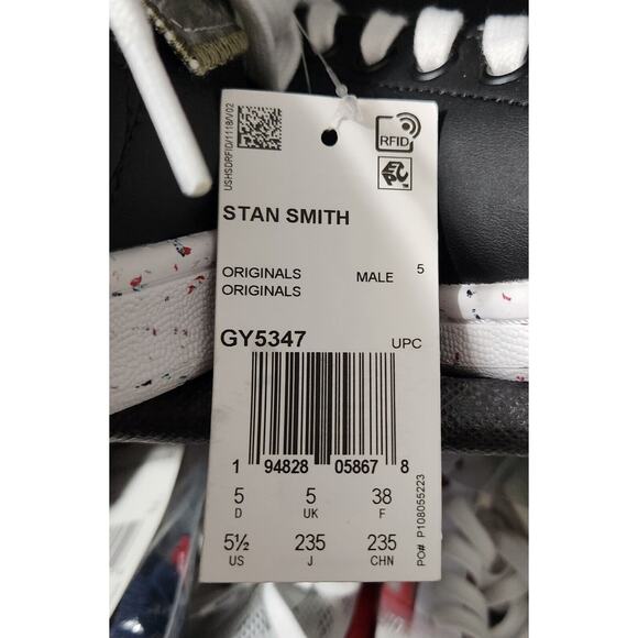 Mens Size 5.5 GY5347 NWOB Adidas Being Green Yoshitoshi Kanemaki Stan Smith main image 7